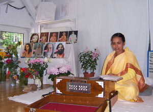 Br. Dhyanamayee (jetzt Swami Gurusharanandaji) - Hamburg 2010